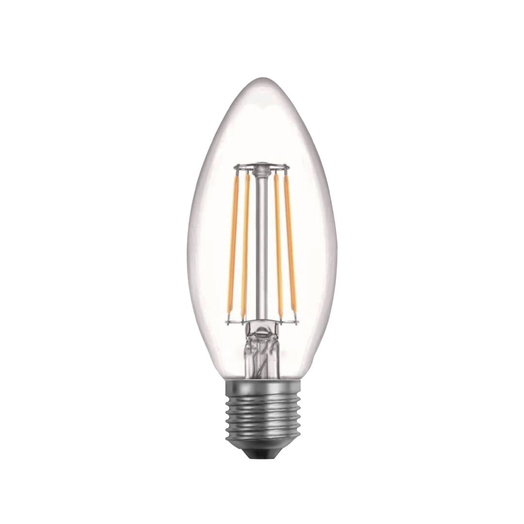 Orbus B36 4W LED Filament Mum Ampul – Sarı Işık, E27, 400Lm