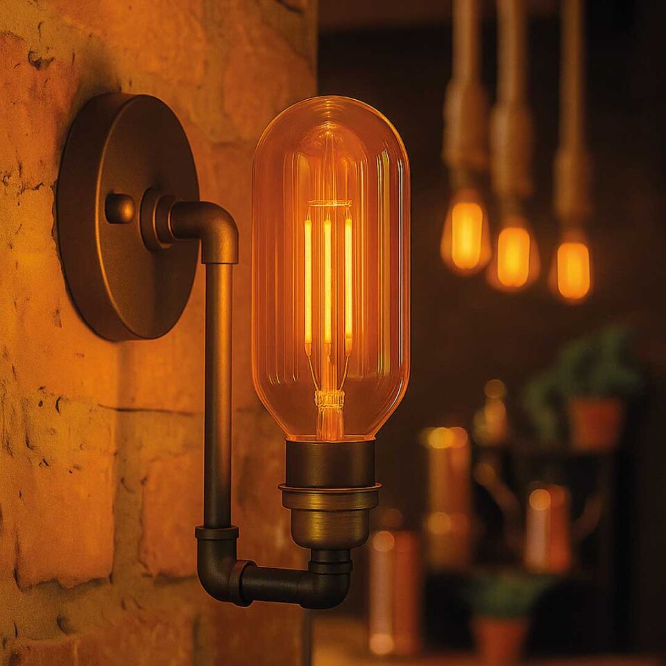 Orbus TA45 4W LED Filament Ampul E27 2200K Amber Işık 360 Lümen