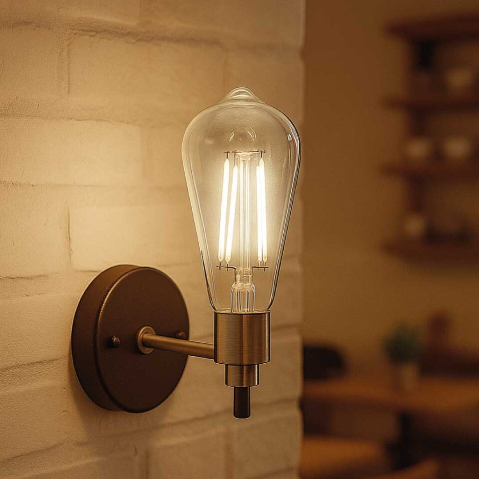 Orbus STC 6W Clear LED Filament Ampul E27 | 2700K Sıcak Işık | 600 Lümen | Dekoratif Tasarım