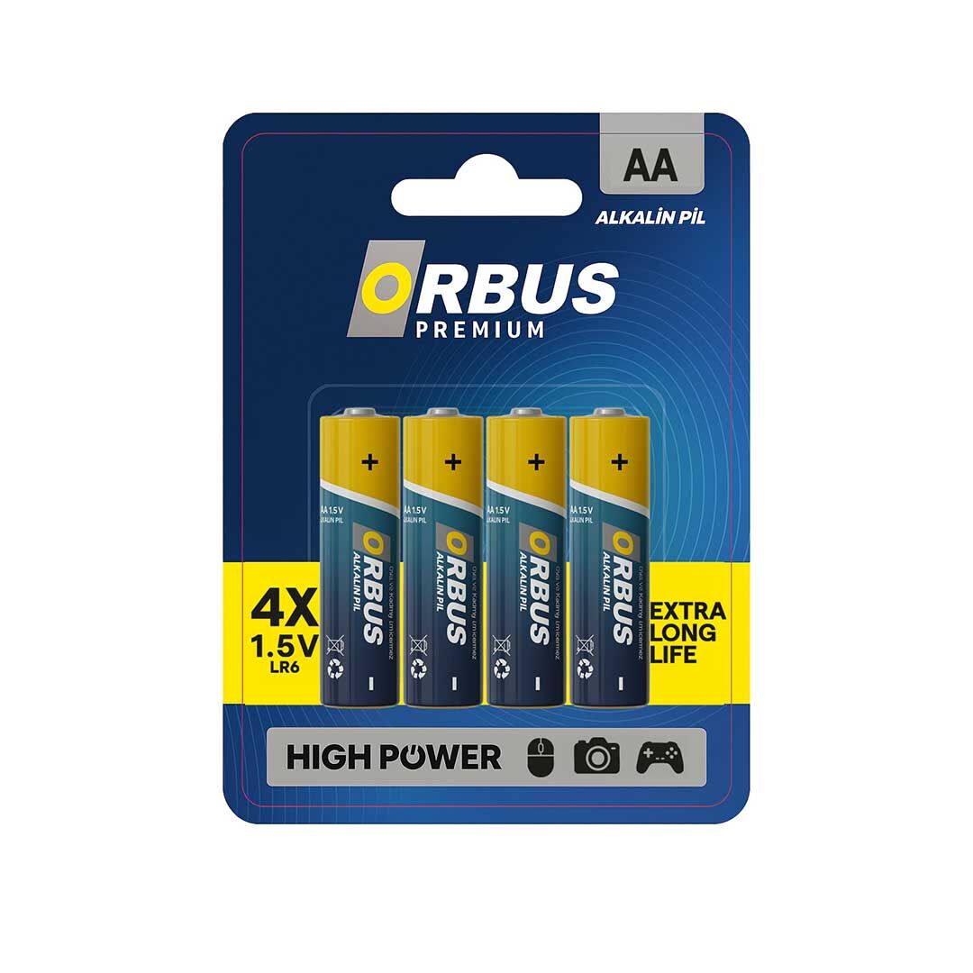 UZUN ÖMÜRLÜ EKONOMİK 4'LÜ ALKALİN KALEM PİL