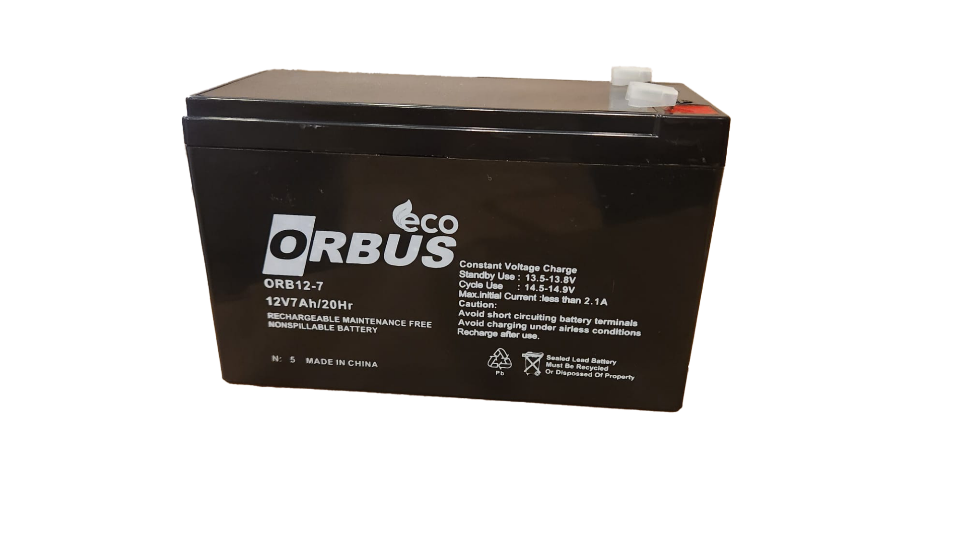 ORBUS ECO / 12V 7 Ah Kuru Akü