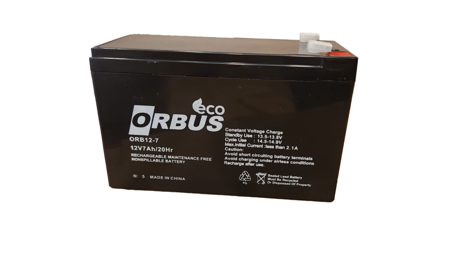 ORBUS ECO / 12V 7 Ah Kuru Akü