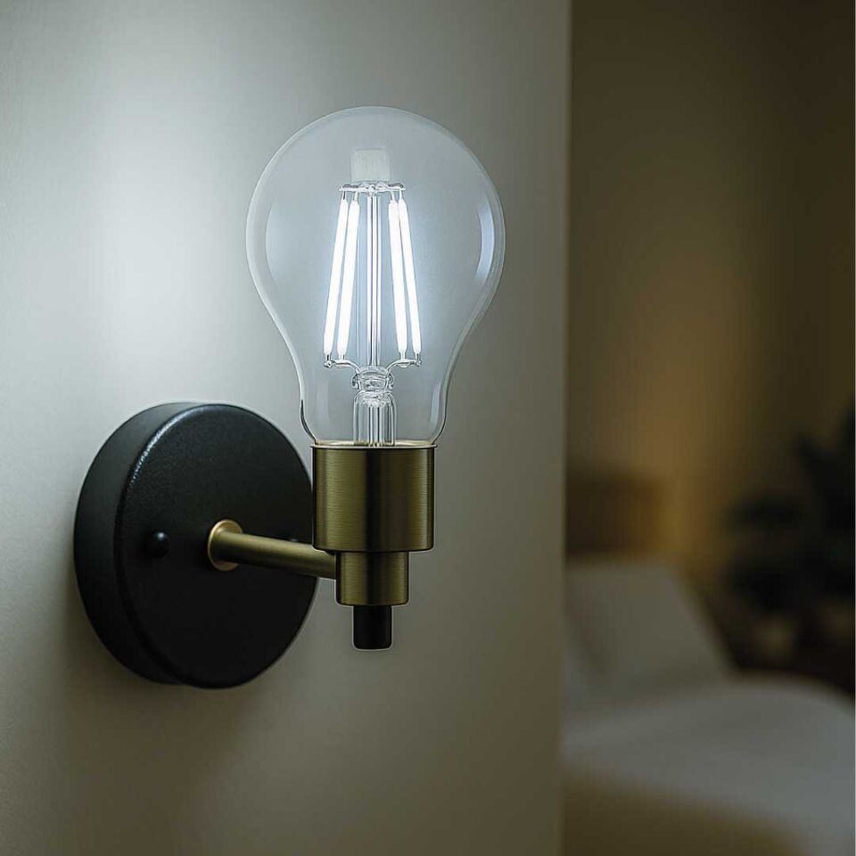 Orbus Beyaz Işık B60 4.8W Clear AMPUL  E27 600lm