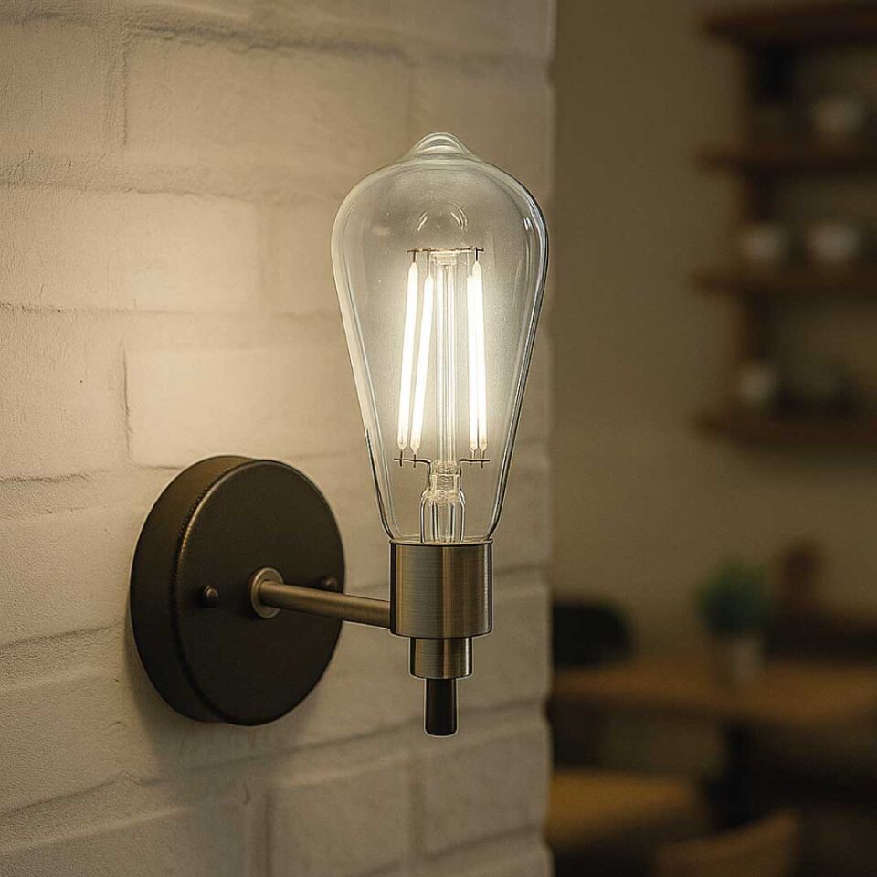 ORBUS STB64 Filament LED Beyaz Işık Ampul 4.8W E27 600 Lümen 6500K