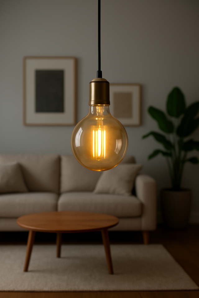ORBUS Globe GA95 Amber Ampul E27 540lm