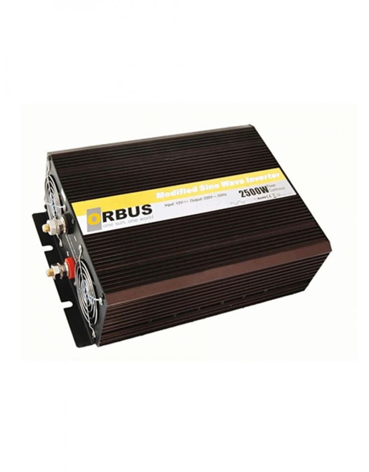 Orbus 12V 24V 2500W Modifiye Sinüs İnvertör (SEÇİNİZ)