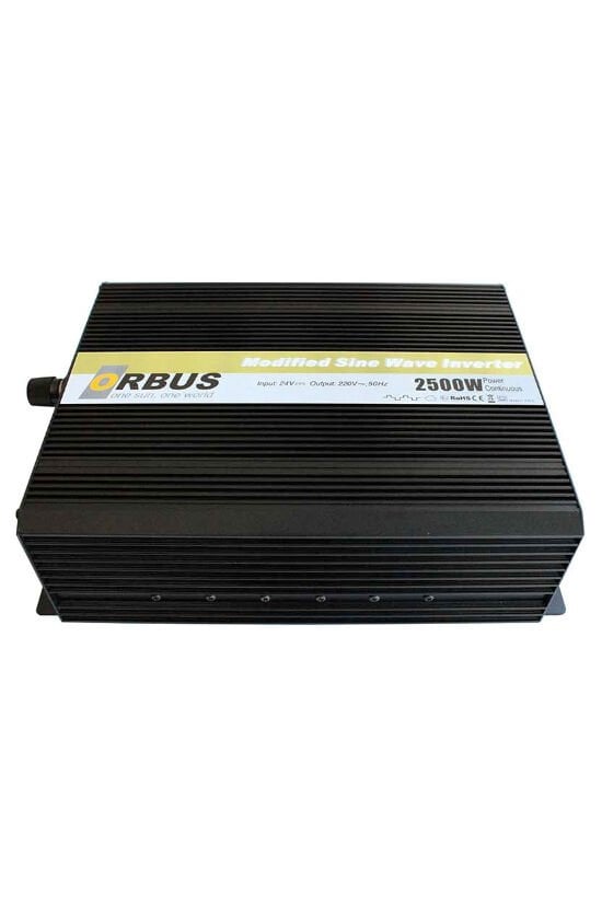 Orbus 12V 24V 2500W Modifiye Sinüs İnvertör (SEÇİNİZ)