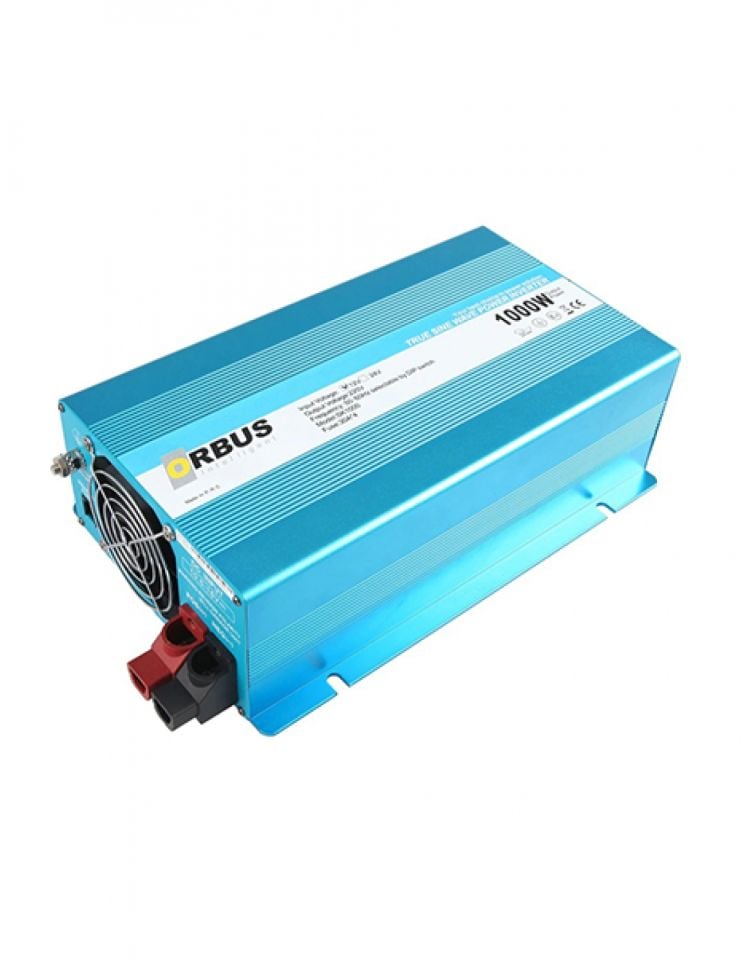 Orbus 12V 24V 1000W Tam Sinüs İnvertör (SEÇİNİZ)