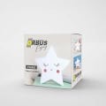 ORBUS Beyaz Silikon Led Işıklı Yıldız Gece Lambası