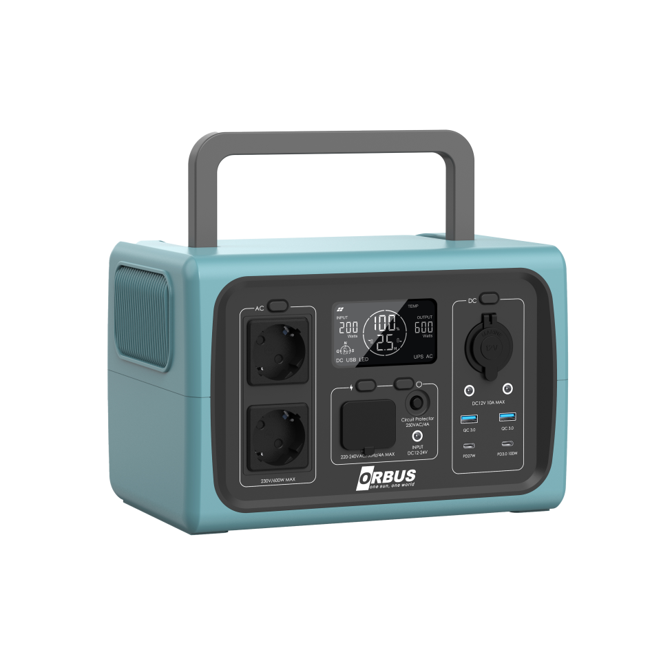 ORBUS 600W Power Station Taşınabilir Güç Kaynağı