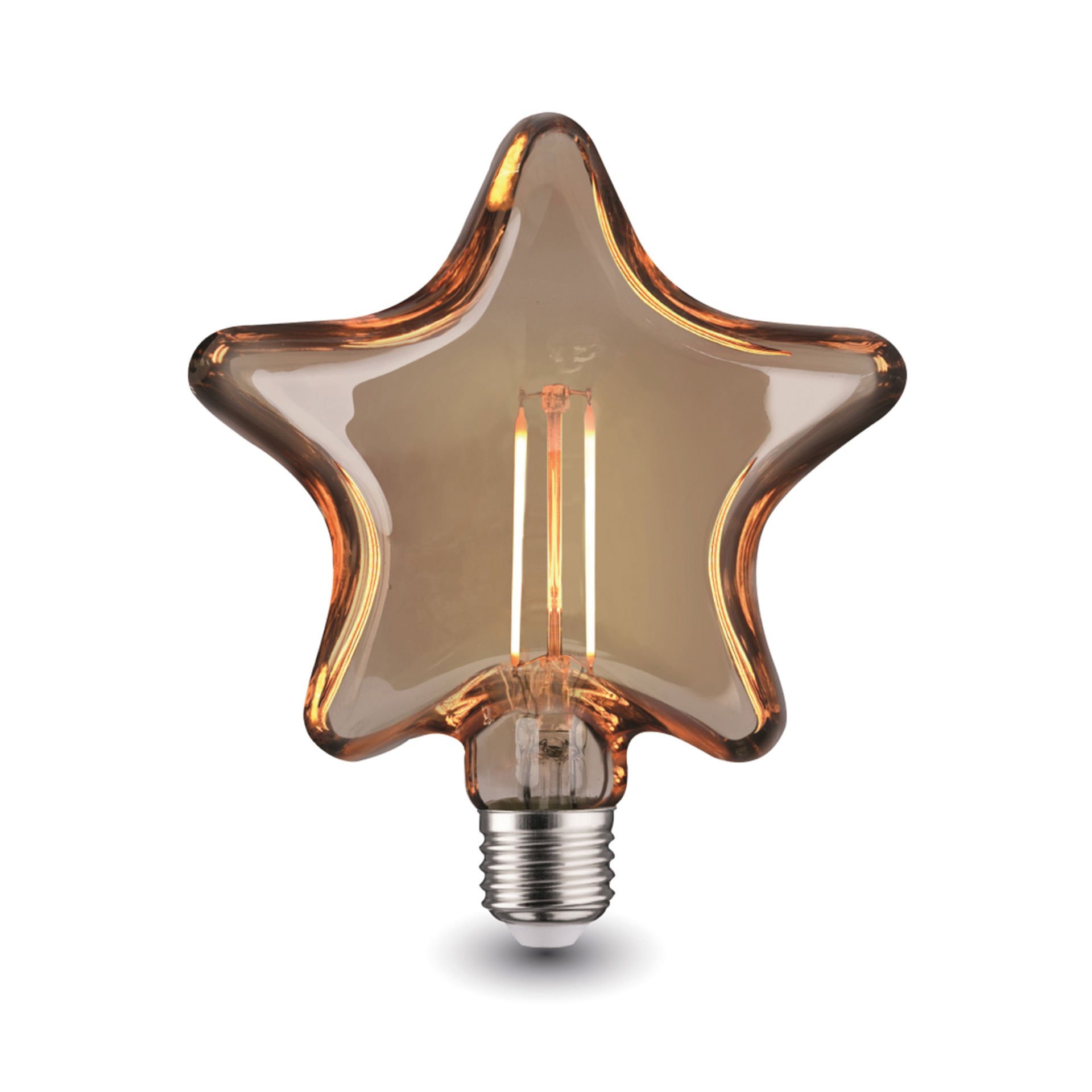 Orbus Yıldız Filament Led Ampul Amber E27 360lm