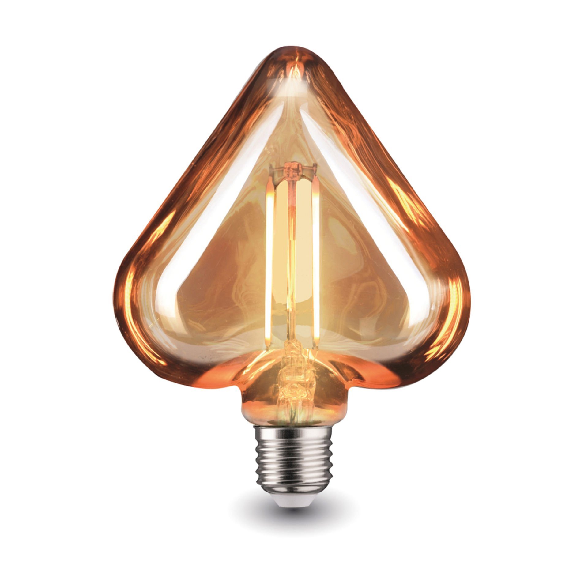 Orbus Kalp Filament Led Ampul Amber E27 360lm
