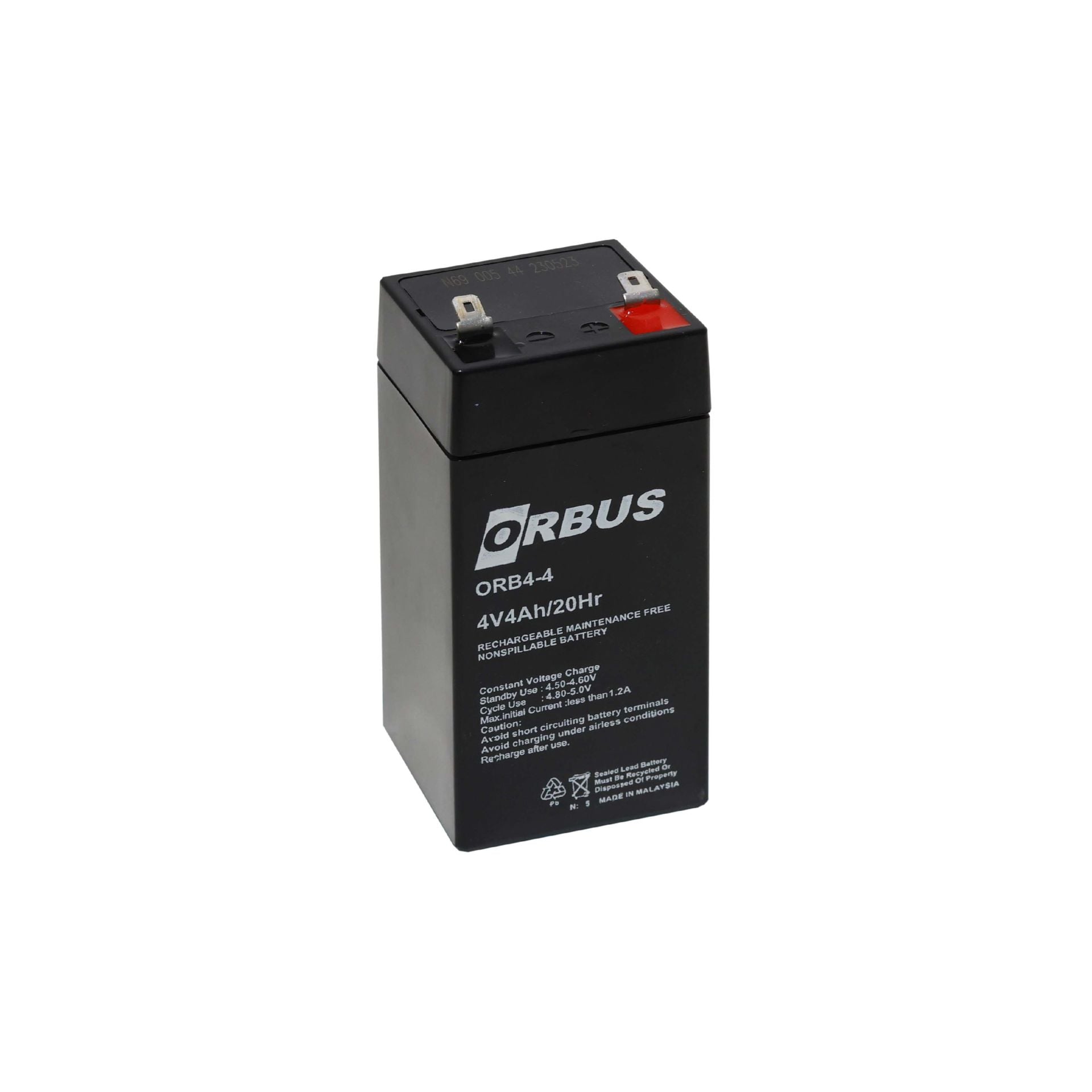 ORBUS / 4V 4 Ah Kuru Akü