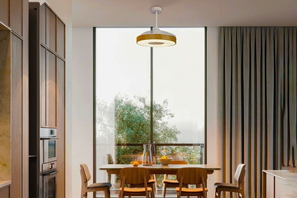 Uzaktan Kumandalı Tavan Vantilatörü 3000K - 6500K Işık ve Ayarlanabilir Fan Seviyeli VL5