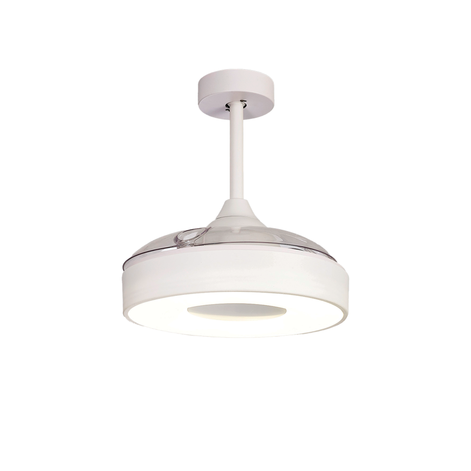 Orbus VL5B Estetik Tasarımlı Uzaktan Kumandalı LED Tavan Vantilatörü - Ayarlanabilir Işık ve Hız Kontrolü