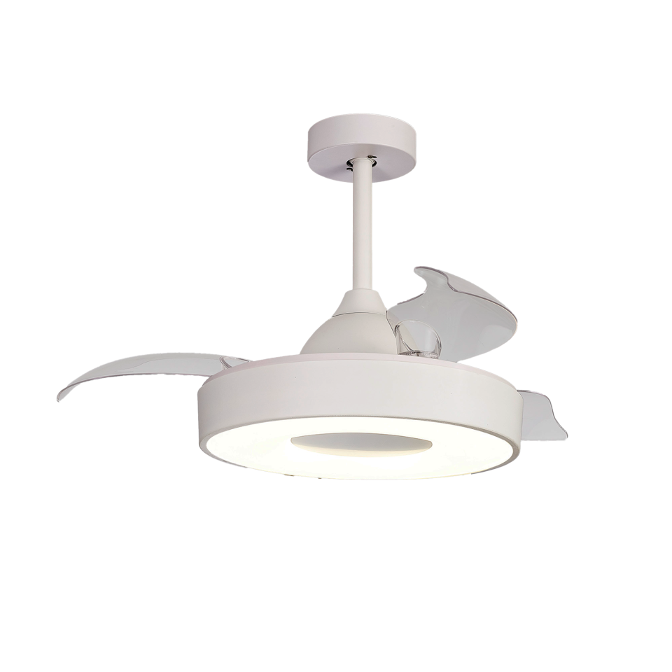 Orbus VL5B Estetik Tasarımlı Uzaktan Kumandalı LED Tavan Vantilatörü - Ayarlanabilir Işık ve Hız Kontrolü