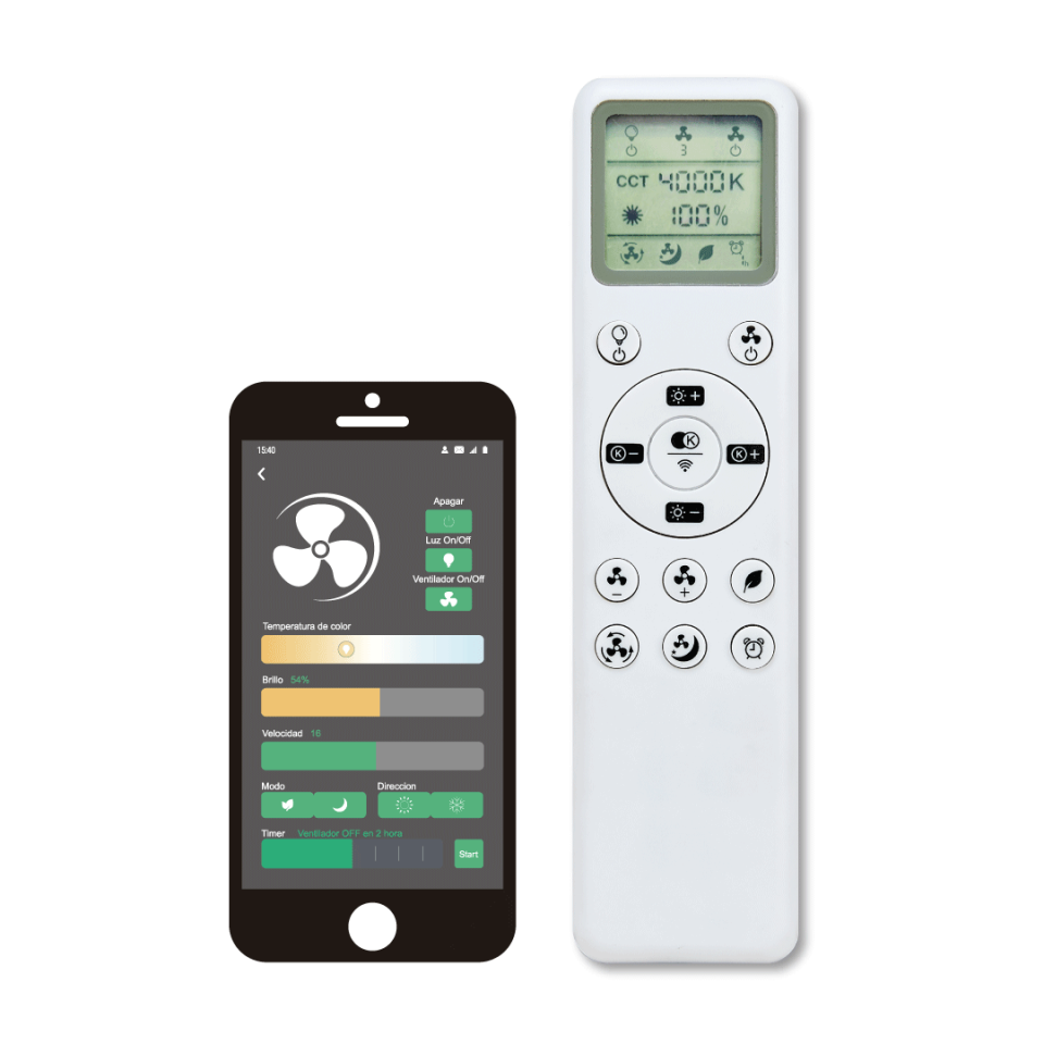 ORBUS VL10 Akıllı Ledli Tavan Vantilatörü - Açılır Kapanır Kanat, Uzaktan Kumanda ve APP Desteği