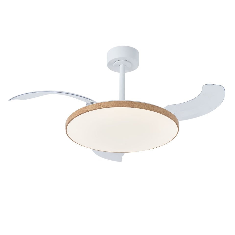 ORBUS VL10 Akıllı Ledli Tavan Vantilatörü - Açılır Kapanır Kanat, Uzaktan Kumanda ve APP Desteği