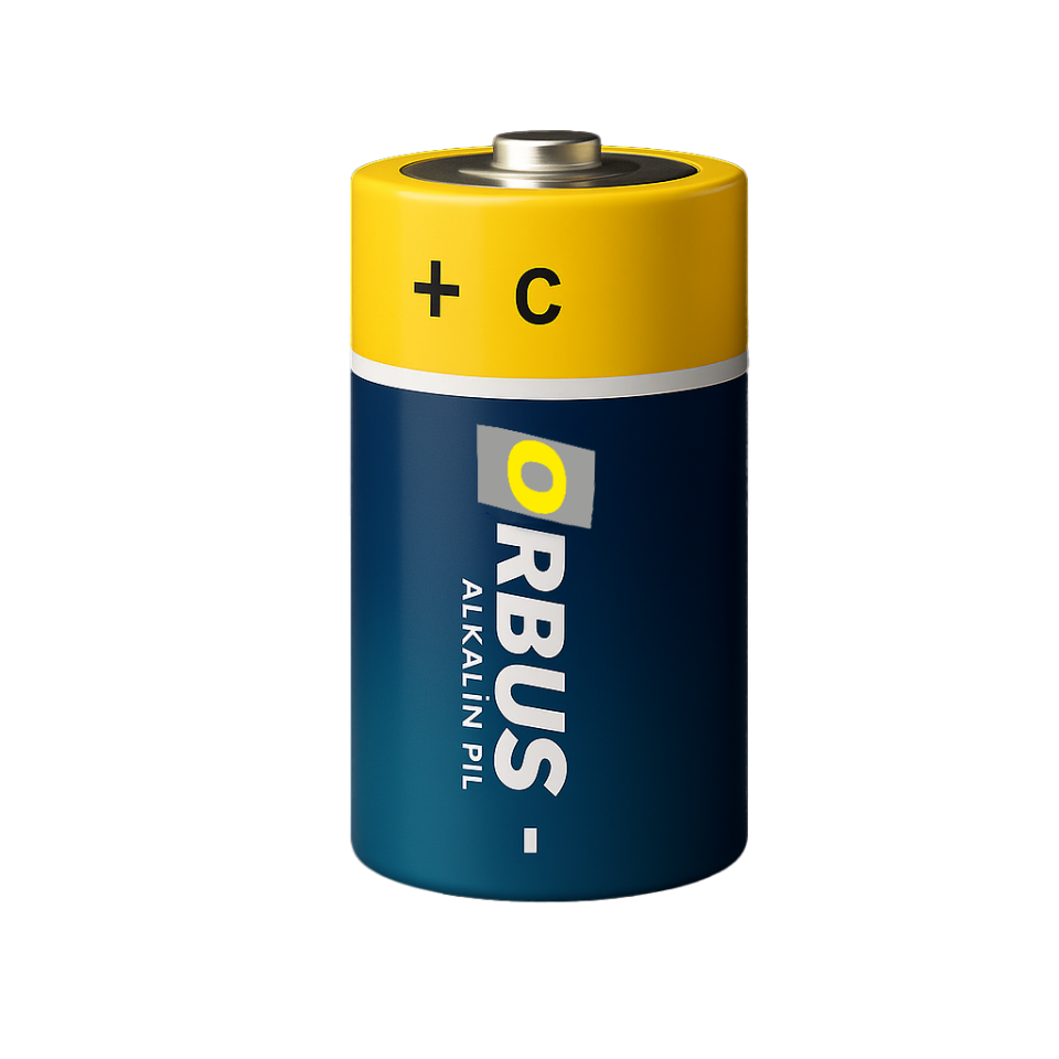 Orbus C Boy (Orta Boy) LR14 Alkalin Pil – 1.5V