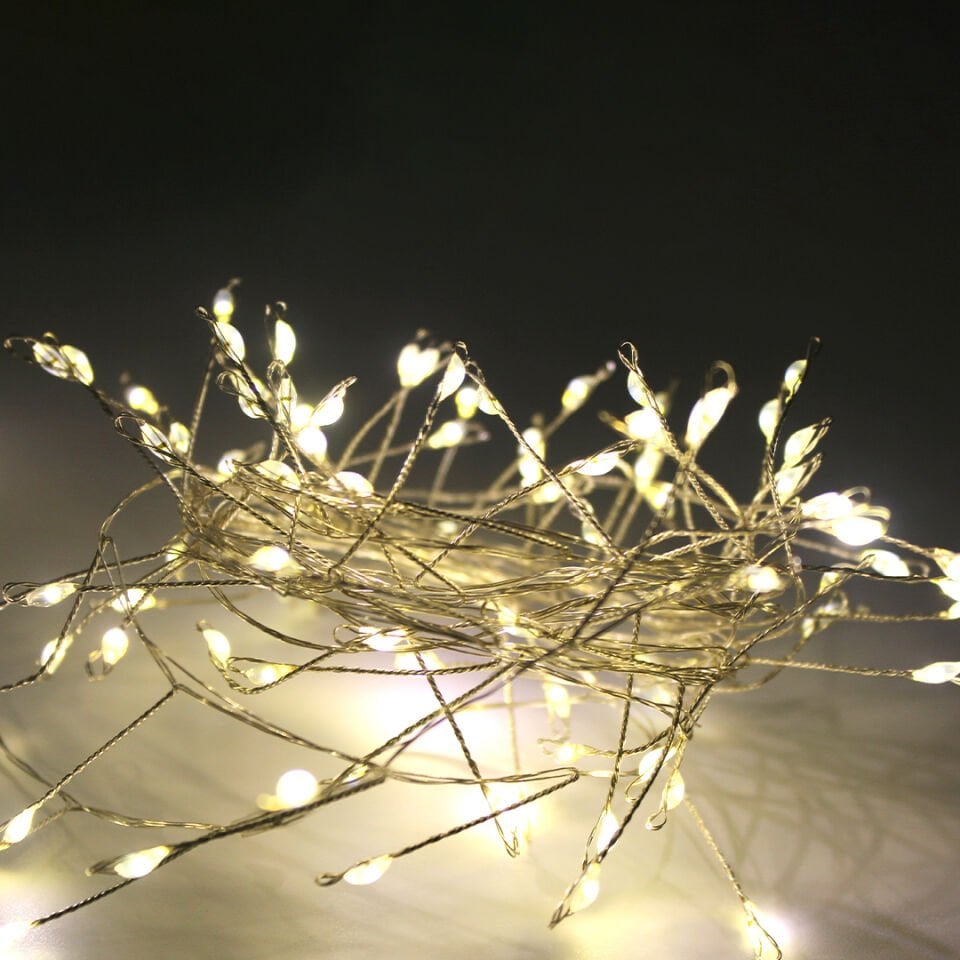 ORBUS Bakır Tel LED Işık Zinciri – 2.5 Metre USB Çalışma, Sıcak Sarı Işık