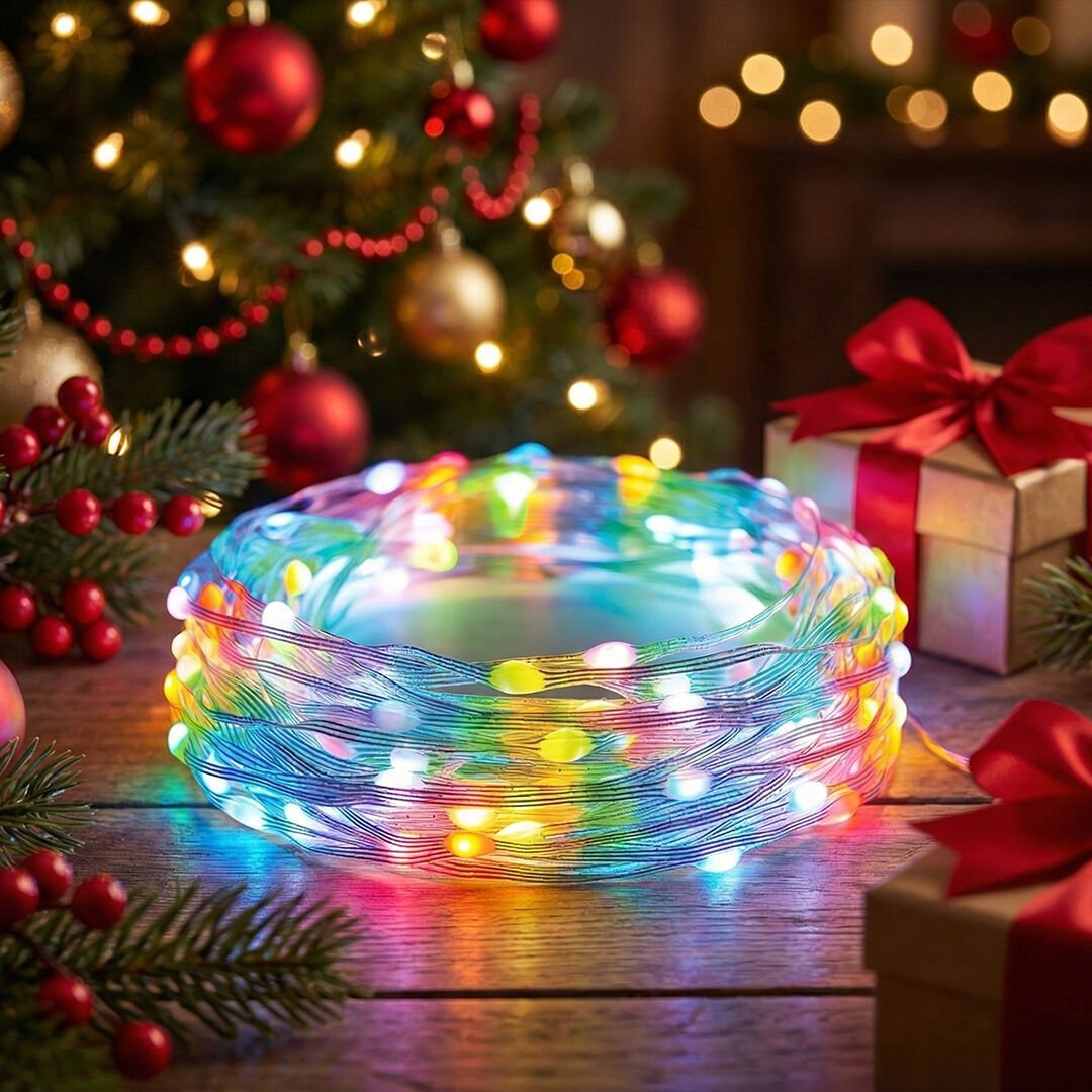 ORBUS USB RGB String Light 10 Metre – Renk ve Atmosfer Ayarlı Bakır Tel LED Işık Zinciri