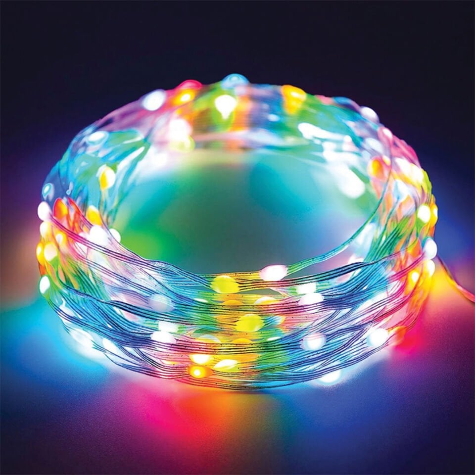 ORBUS USB RGB String Light 10 Metre – Renk ve Atmosfer Ayarlı Bakır Tel LED Işık Zinciri