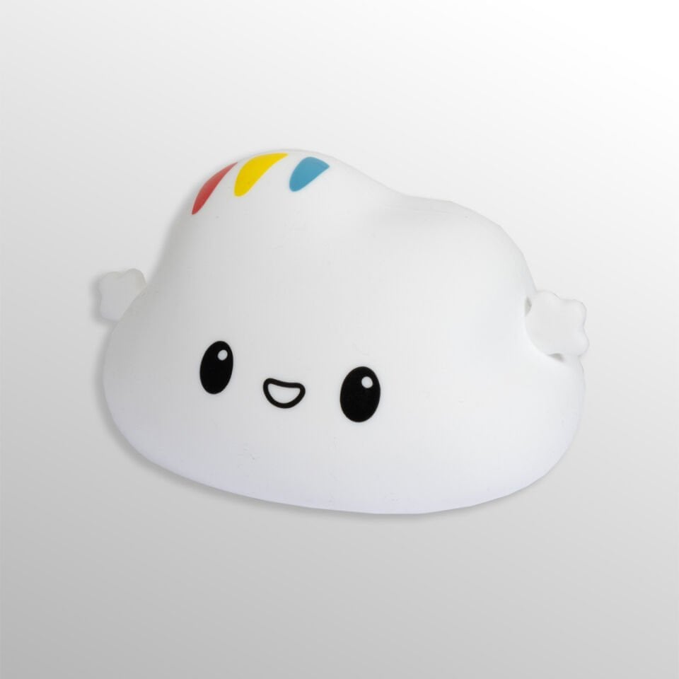 Orbus Silikon Bulut Gece Lambası – Dokunmatik, 7 Renk Değiştirilebilir, Yumuşak Silikon, AAA Pilli