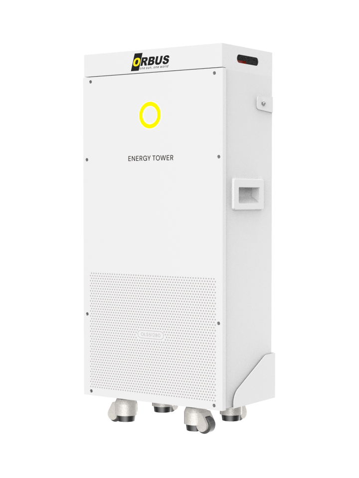 Orbus Energy Tower 14.33 kWh Ev Tipi Lityum Enerji Depolama Sistemi | Prizmatik Hücre Teknolojisi | 716.8 kWh Ölçeklenebilir Solar Batarya
