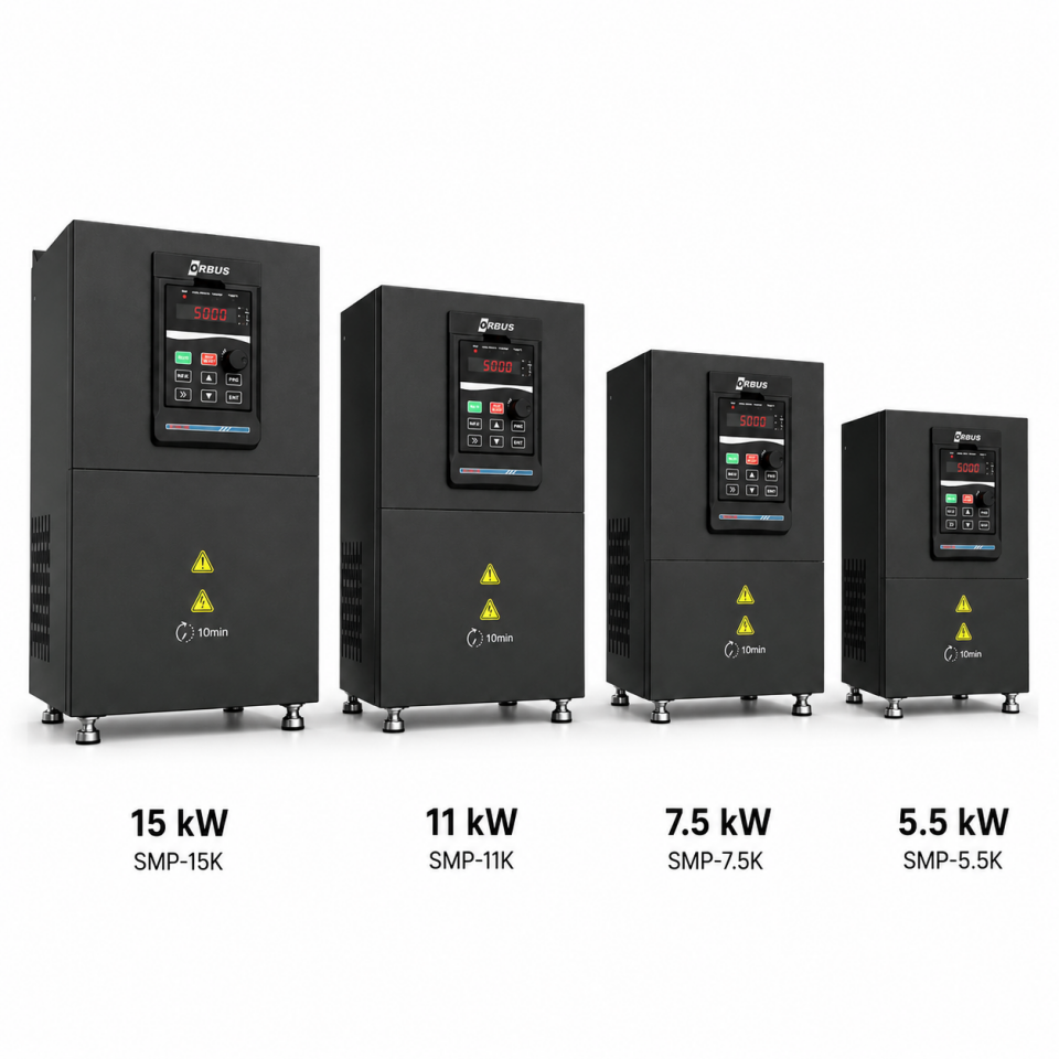 ORBUS SMP Solar Sürücü Serisi | 5.5 kW - 7.5 kW - 11 kW - 15 kW (Seçiniz)