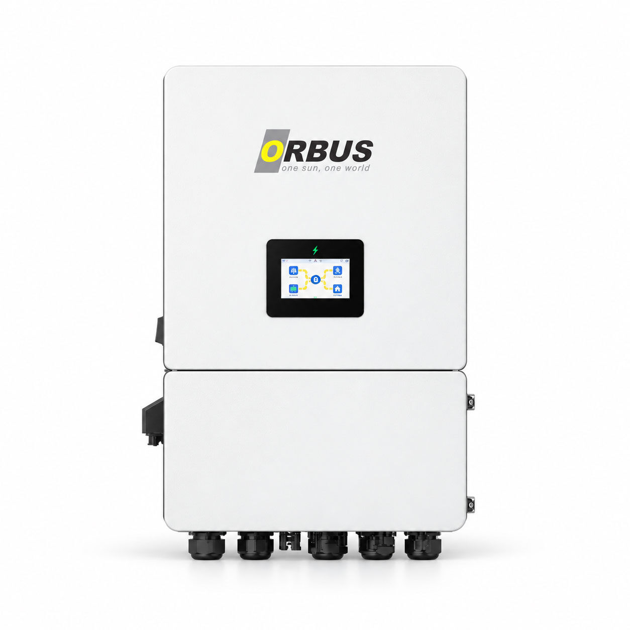 Orbus ORB3PH 48V 20kW Trifaze Hibrit Solar İnverter | 3 MPPT | IP65 | Akıllı Enerji Depolama